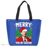 Merry 4th Of Easter Funny Joe Biden Holiday Tote Bag thumb 0