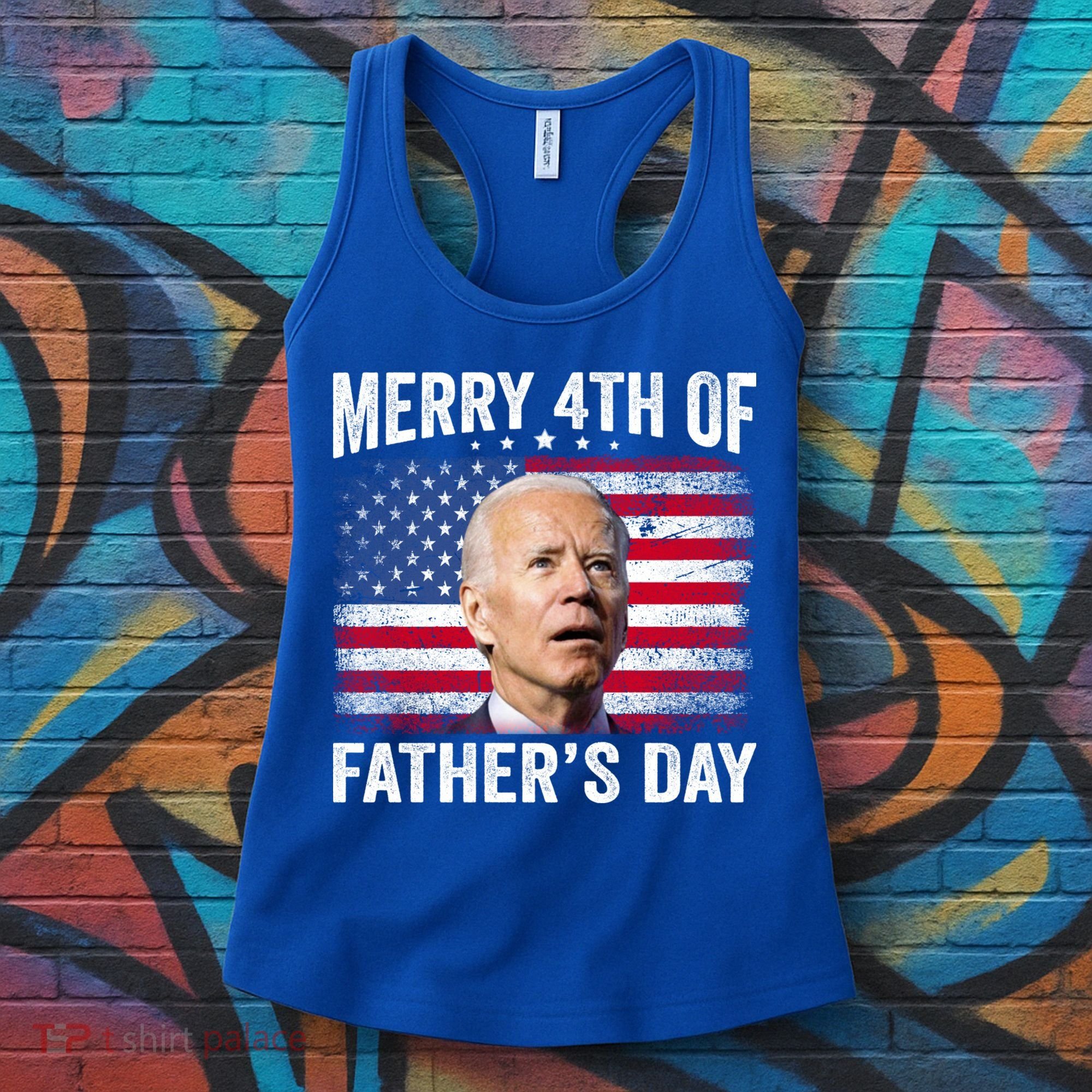 Merry 4th Of July Shirts Fathers Day 4th Of July Women's Tank Top
