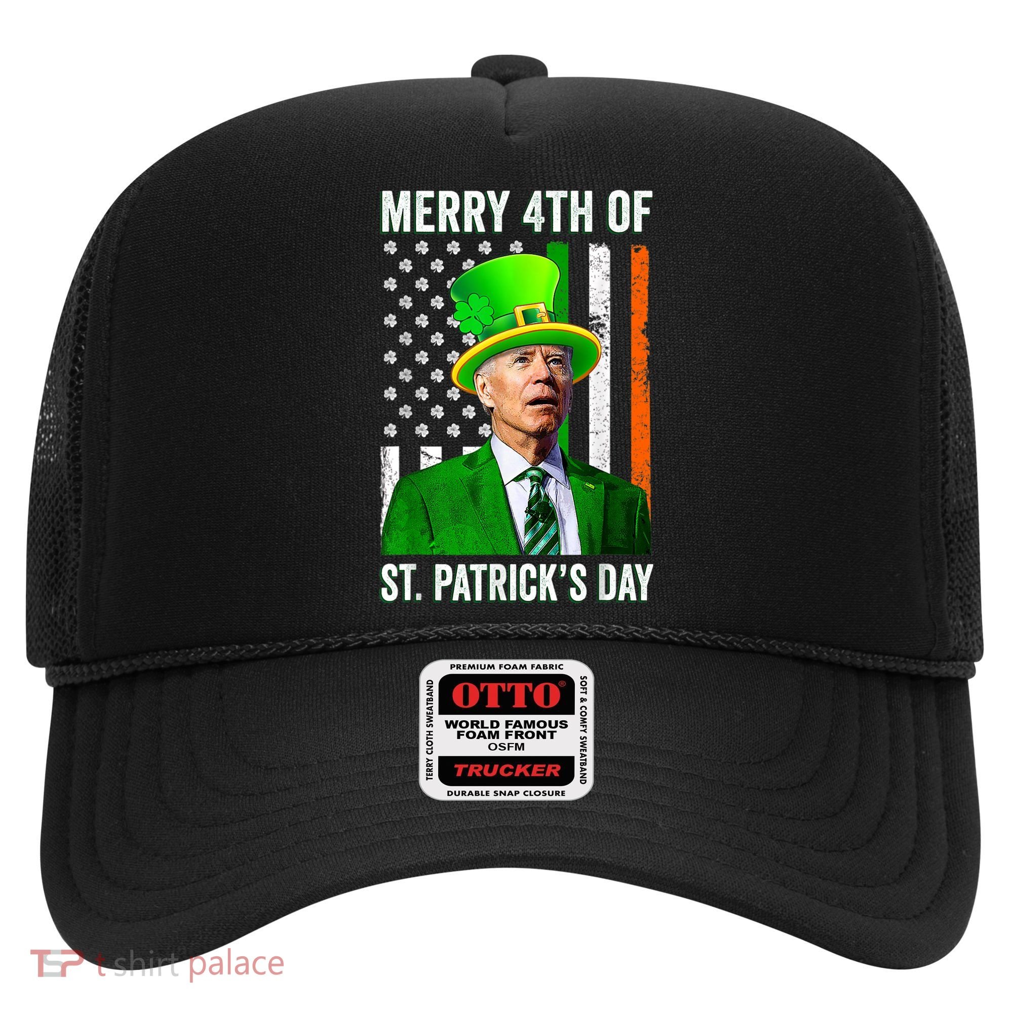 Merry 4th Of St Patrick's Day Joe Biden Leprechaun Hat Hat