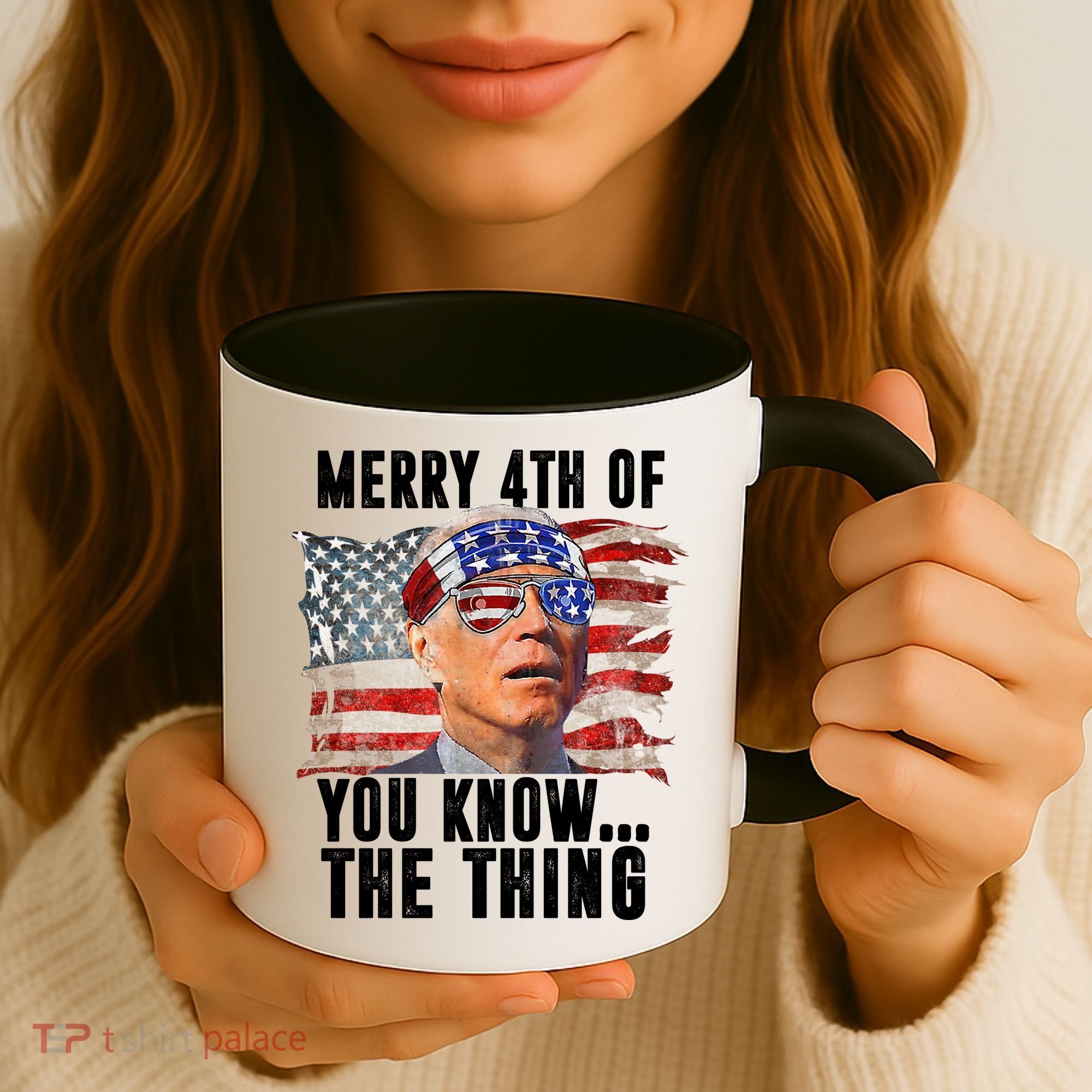 Merry 4th Of You Know The Thing Funny Biden Coffee Mug