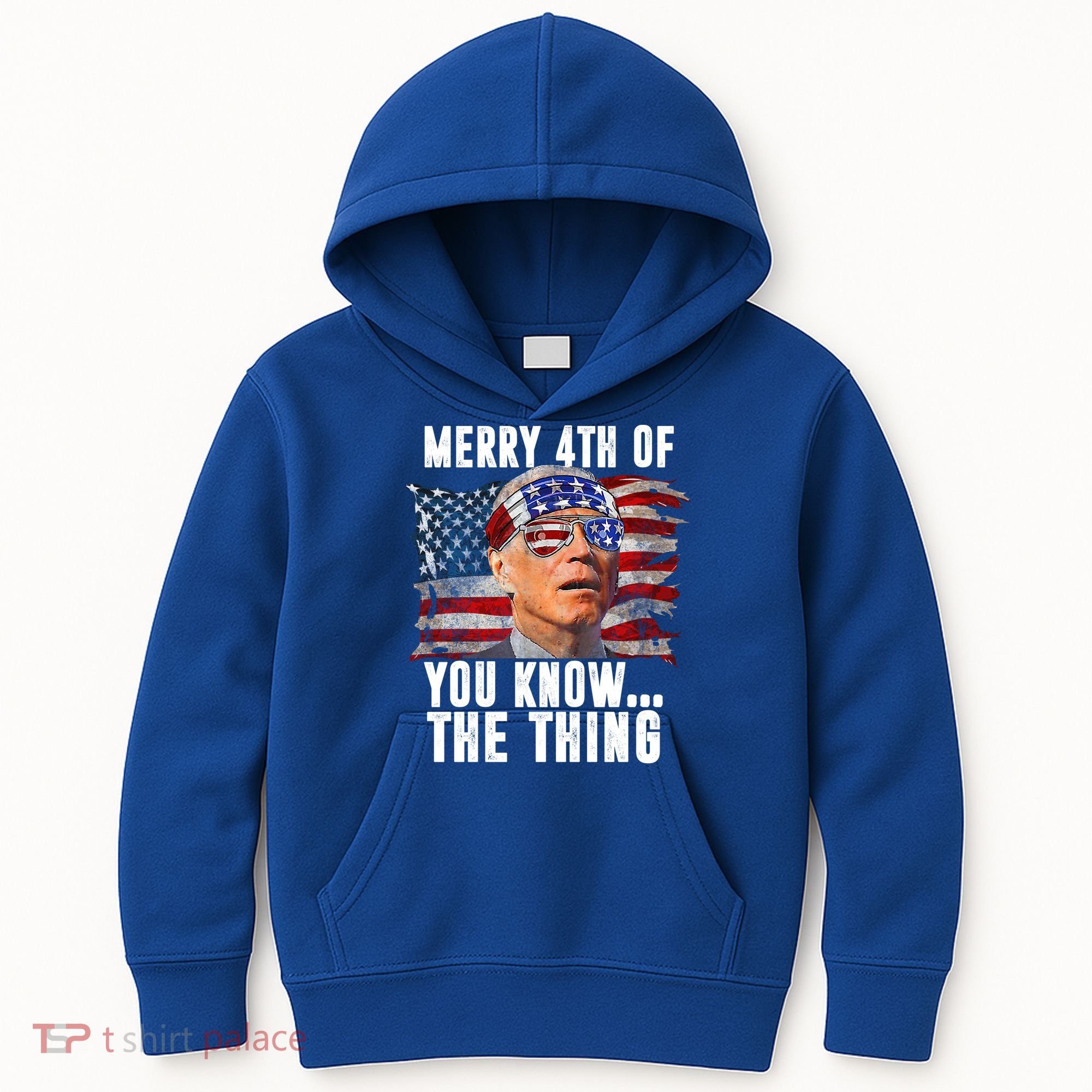 Merry 4th Of You Know The Thing Funny Biden Kids Hoodie