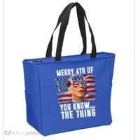 Merry 4th Of You Know The Thing Funny Biden Tote Bag thumb 2