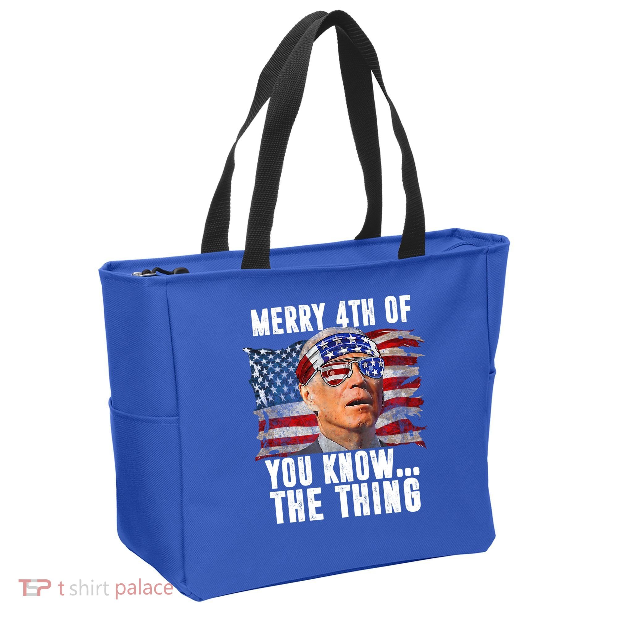 Merry 4th Of You Know The Thing Funny Biden Tote Bag