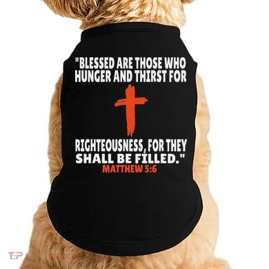 Matthew 56 Bible Verses Scripture Doggie Tank