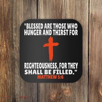 Matthew 56 Bible Verses Scripture Coaster