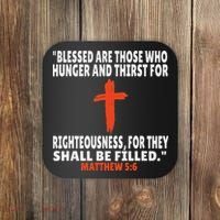 Matthew 56 Bible Verses Scripture Coaster thumb 0