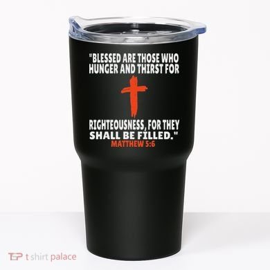 Matthew 56 Bible Verses Scripture Tumbler
