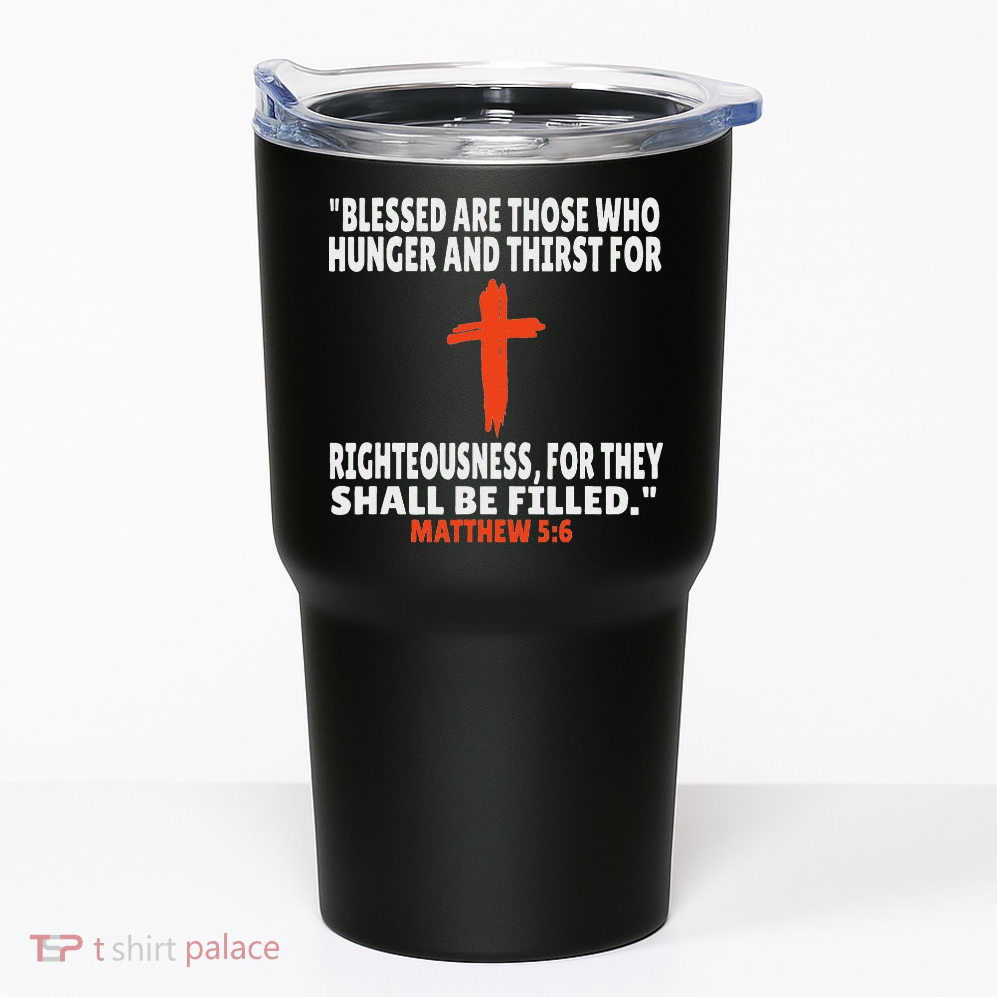 Matthew 56 Bible Verses Scripture Tumbler