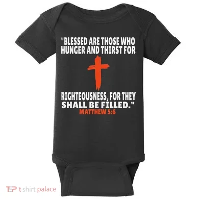 Matthew 56 Bible Verses Scripture Baby Bodysuit