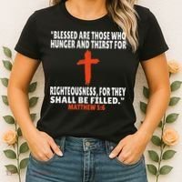 Matthew 56 Bible Verses Scripture Women's T-Shirt thumb 2