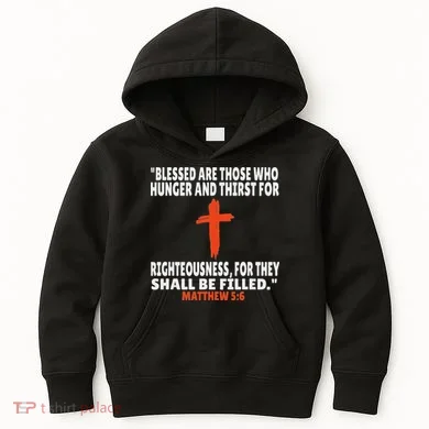 Matthew 56 Bible Verses Scripture Kids Hoodie