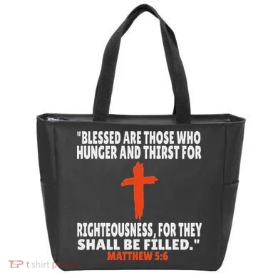 Matthew 56 Bible Verses Scripture Tote Bag