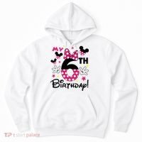 My 6st Birthday Funny Birthday Party Girl Hoodie thumb 0