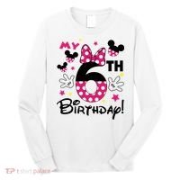 My 6st Birthday Funny Birthday Party Girl Long Sleeve Shirt thumb 0