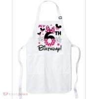 My 6st Birthday Funny Birthday Party Girl Apron thumb 0
