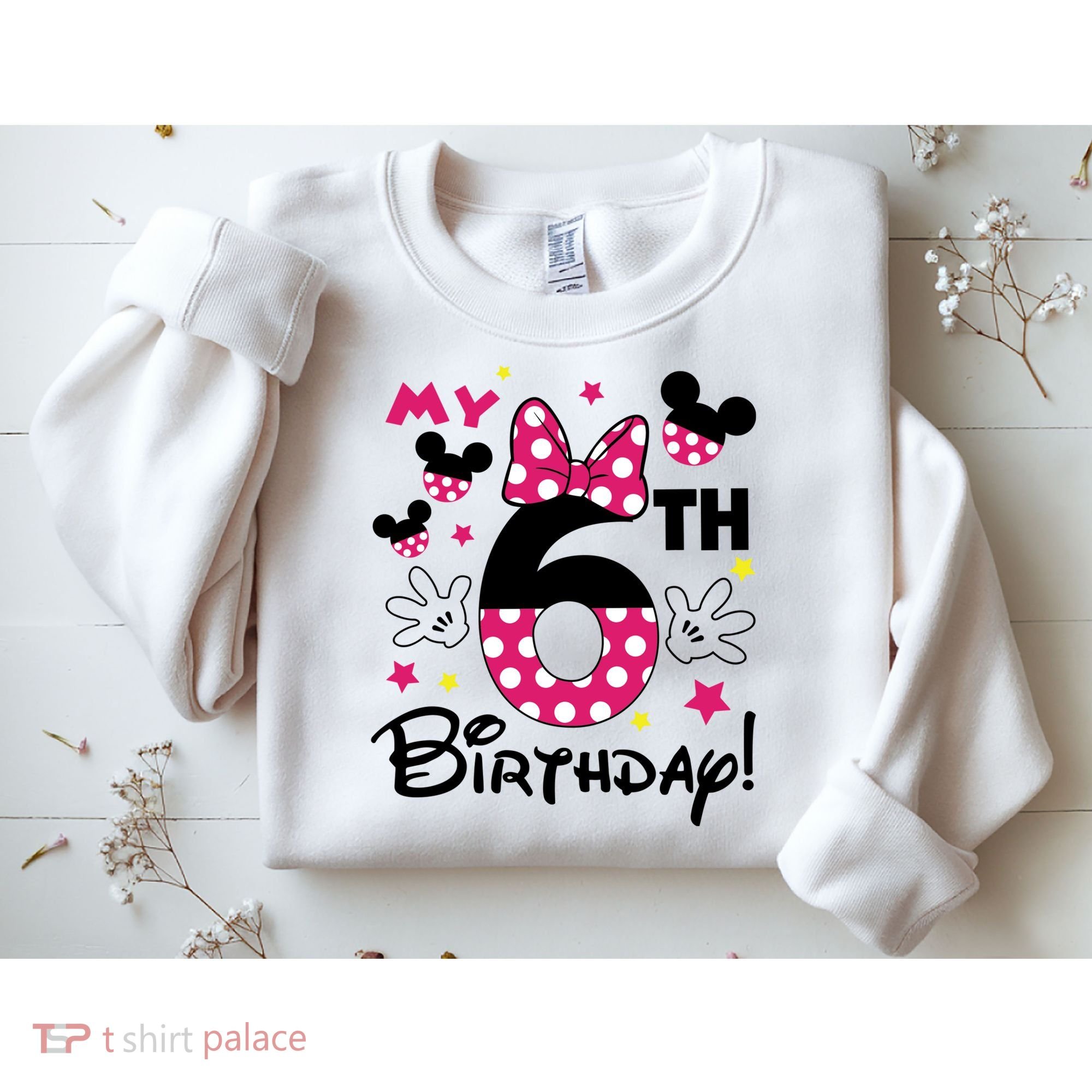 My 6st Birthday Funny Birthday Party Girl Sweatshirt