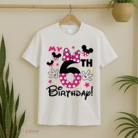My 6st Birthday Funny Birthday Party Girl T-Shirt thumb 2