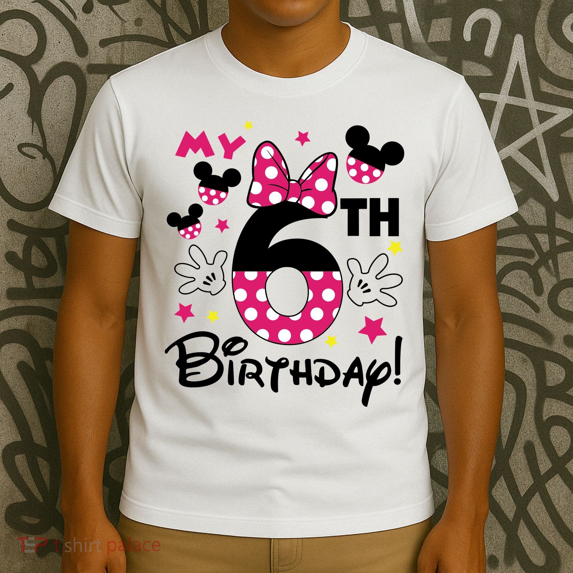 My 6st Birthday Funny Birthday Party Girl T-Shirt