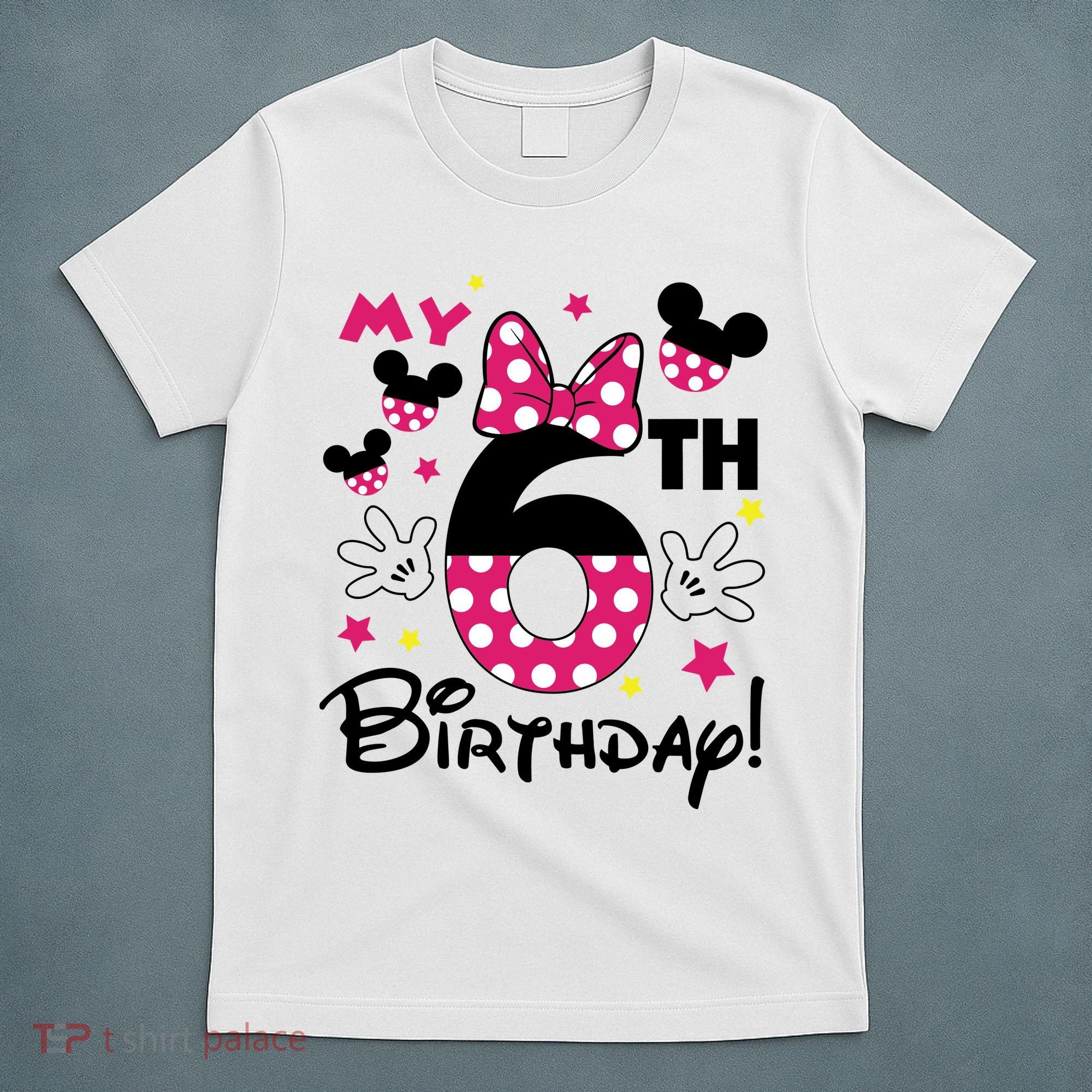 My 6st Birthday Funny Birthday Party Girl T-Shirt