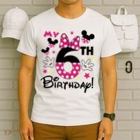 My 6st Birthday Funny Birthday Party Girl T-Shirt thumb 6