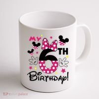 My 6st Birthday Funny Birthday Party Girl Coffee Mug thumb 1