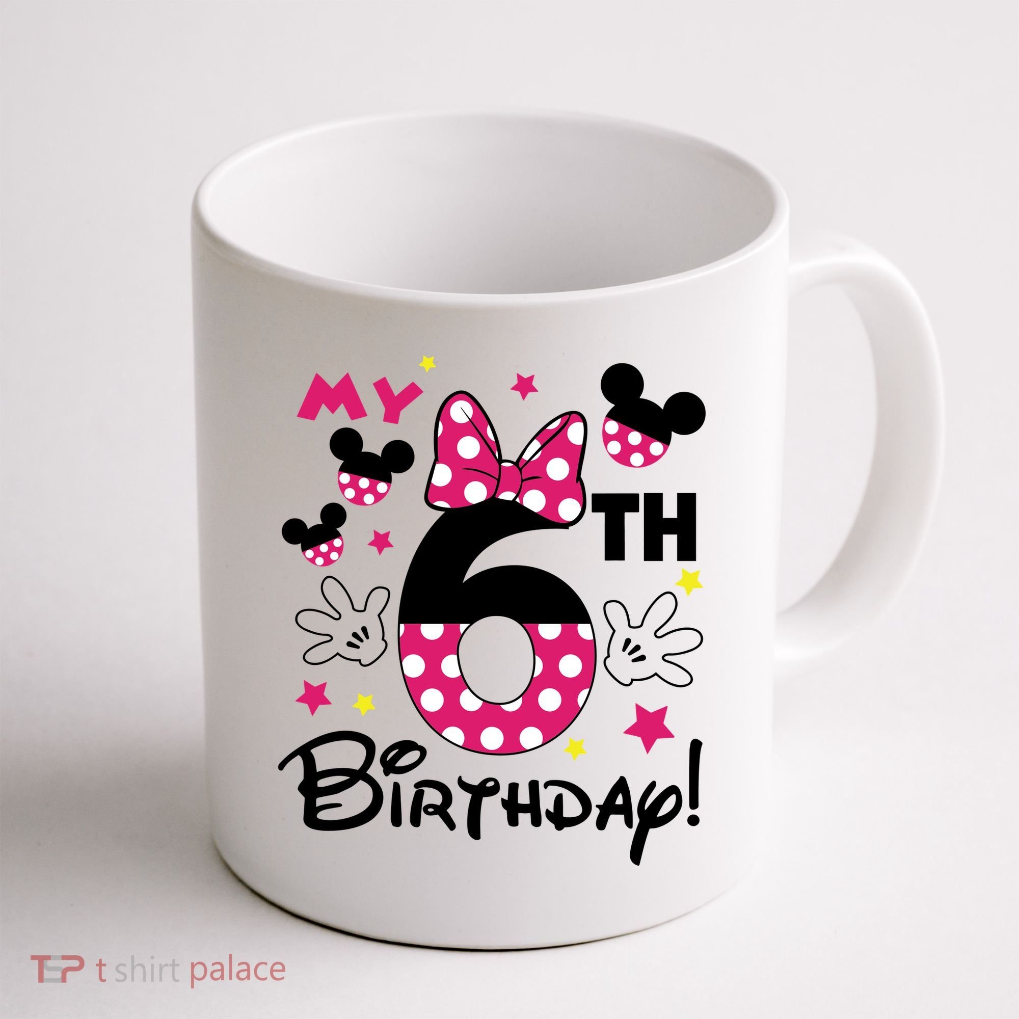 My 6st Birthday Funny Birthday Party Girl Coffee Mug