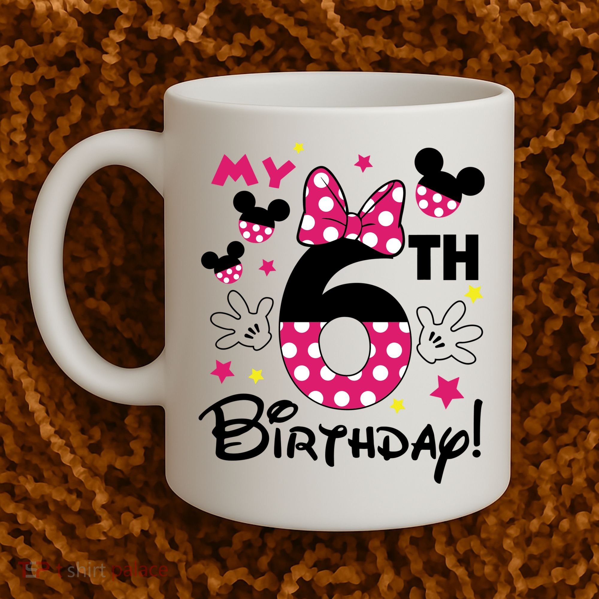 My 6st Birthday Funny Birthday Party Girl Coffee Mug