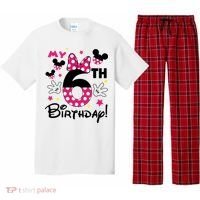 My 6st Birthday Funny Birthday Party Girl Pajama Set thumb 0