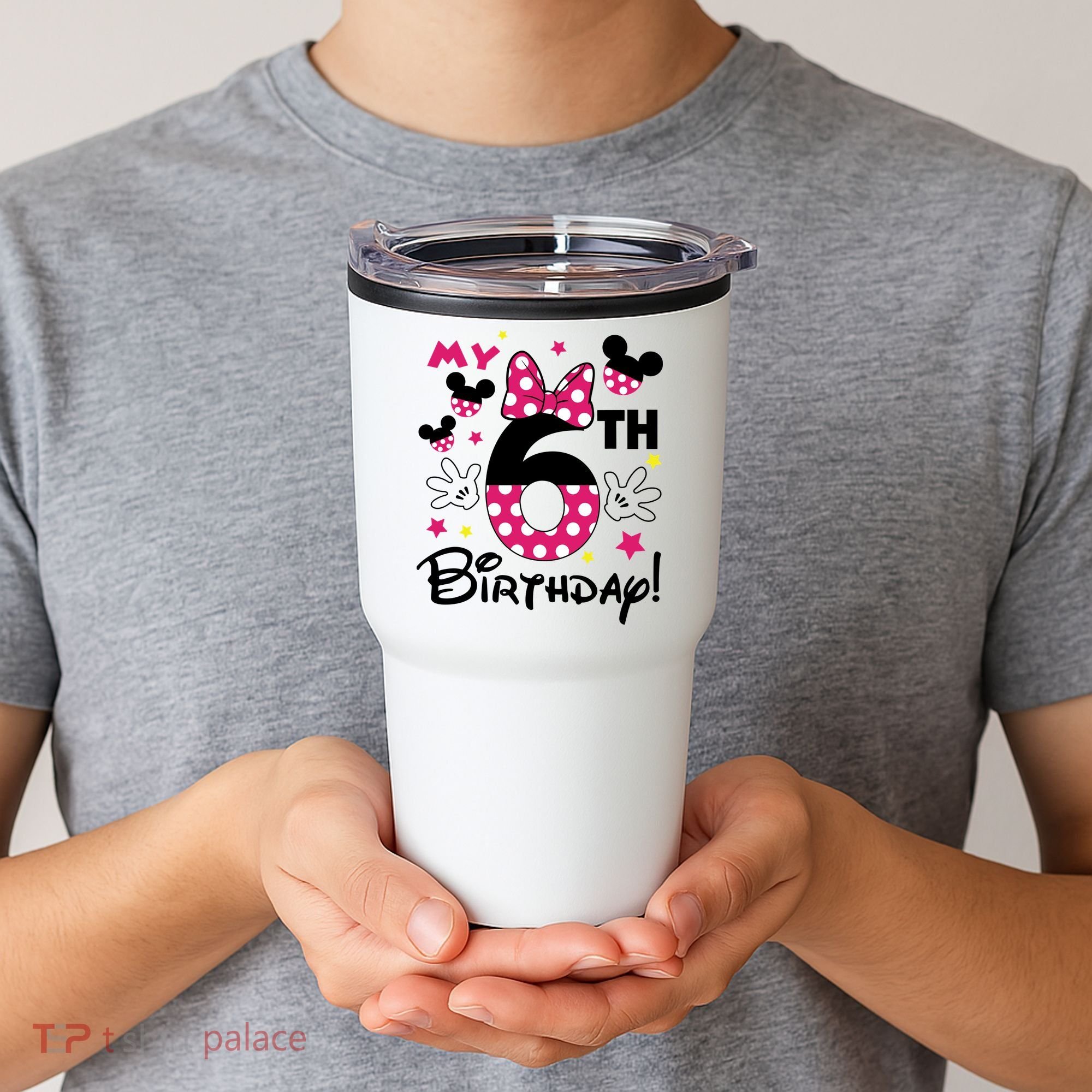 My 6st Birthday Funny Birthday Party Girl Tumbler