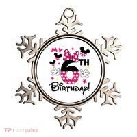 My 6st Birthday Funny Birthday Party Girl Ornament thumb 0