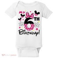 My 6st Birthday Funny Birthday Party Girl Baby Bodysuit thumb 0