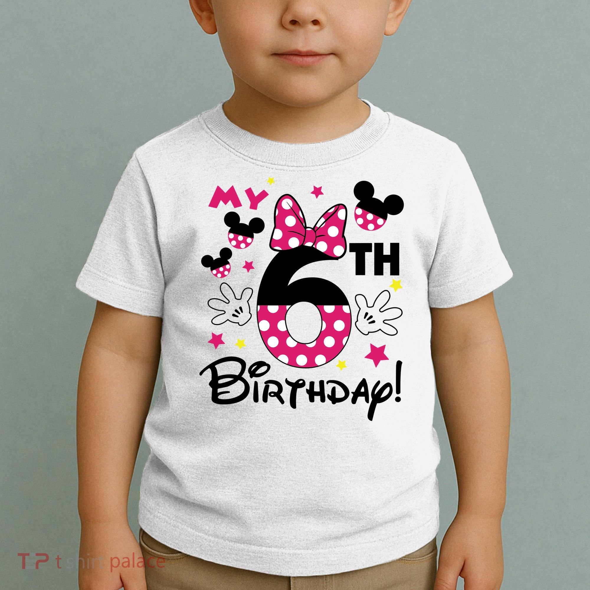 My 6st Birthday Funny Birthday Party Girl Toddler T-Shirt