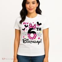 My 6st Birthday Funny Birthday Party Girl Women's T-Shirt thumb 4