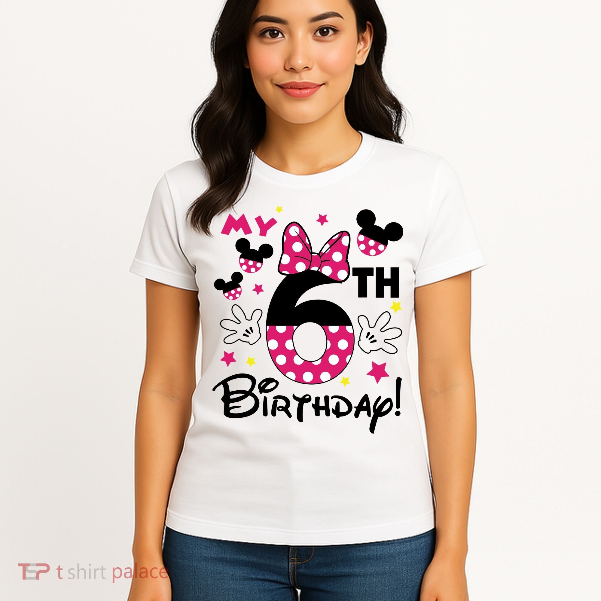 My 6st Birthday Funny Birthday Party Girl Women's T-Shirt