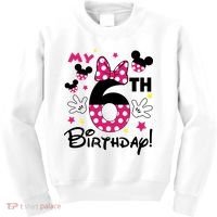 My 6st Birthday Funny Birthday Party Girl Kids Sweatshirt thumb 0