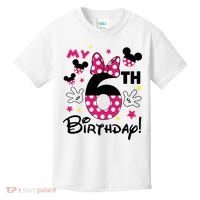 My 6st Birthday Funny Birthday Party Girl Kids T-Shirt thumb 0