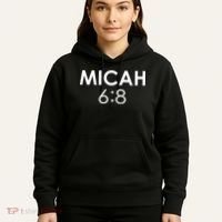 Micah 6:8 Bible Verse Christian Inspirational Catholic Hoodie thumb 5