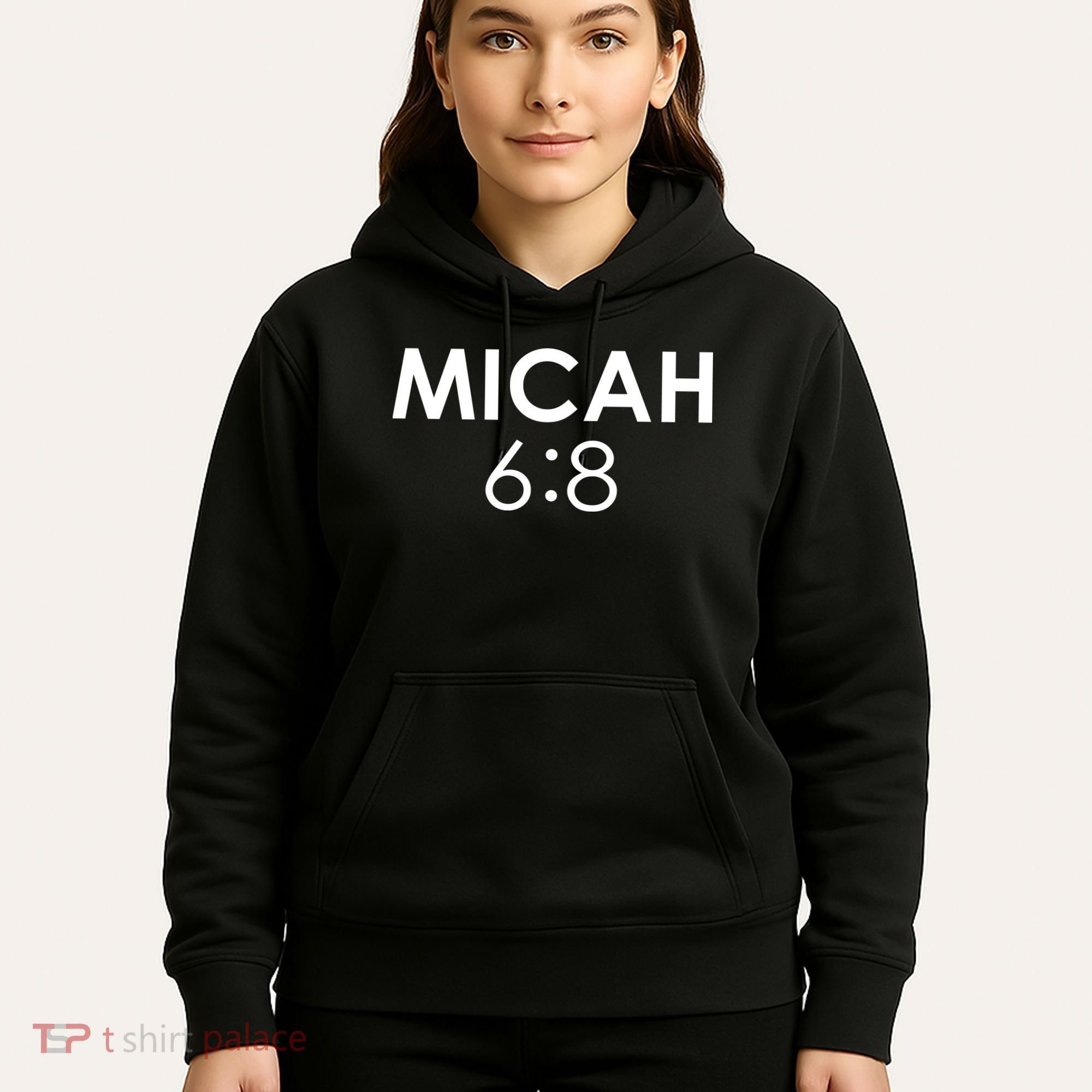 Micah 6:8 Bible Verse Christian Inspirational Catholic Hoodie