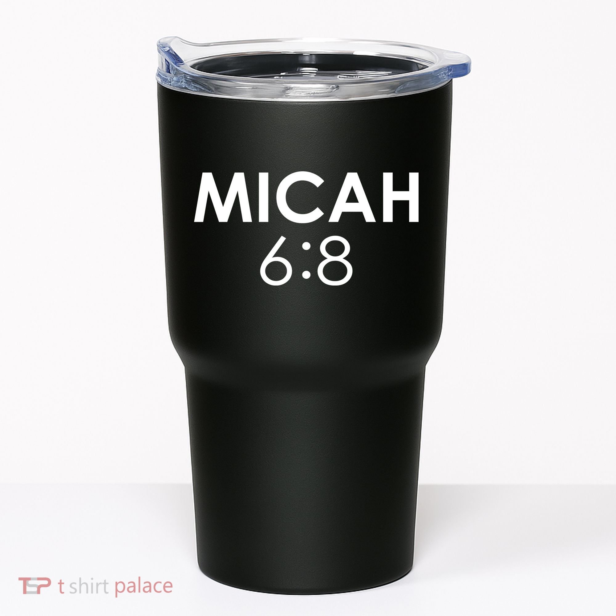 Micah 6:8 Bible Verse Christian Inspirational Catholic Tumbler