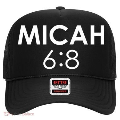 Micah 6:8 Bible Verse Christian Inspirational Catholic Hat