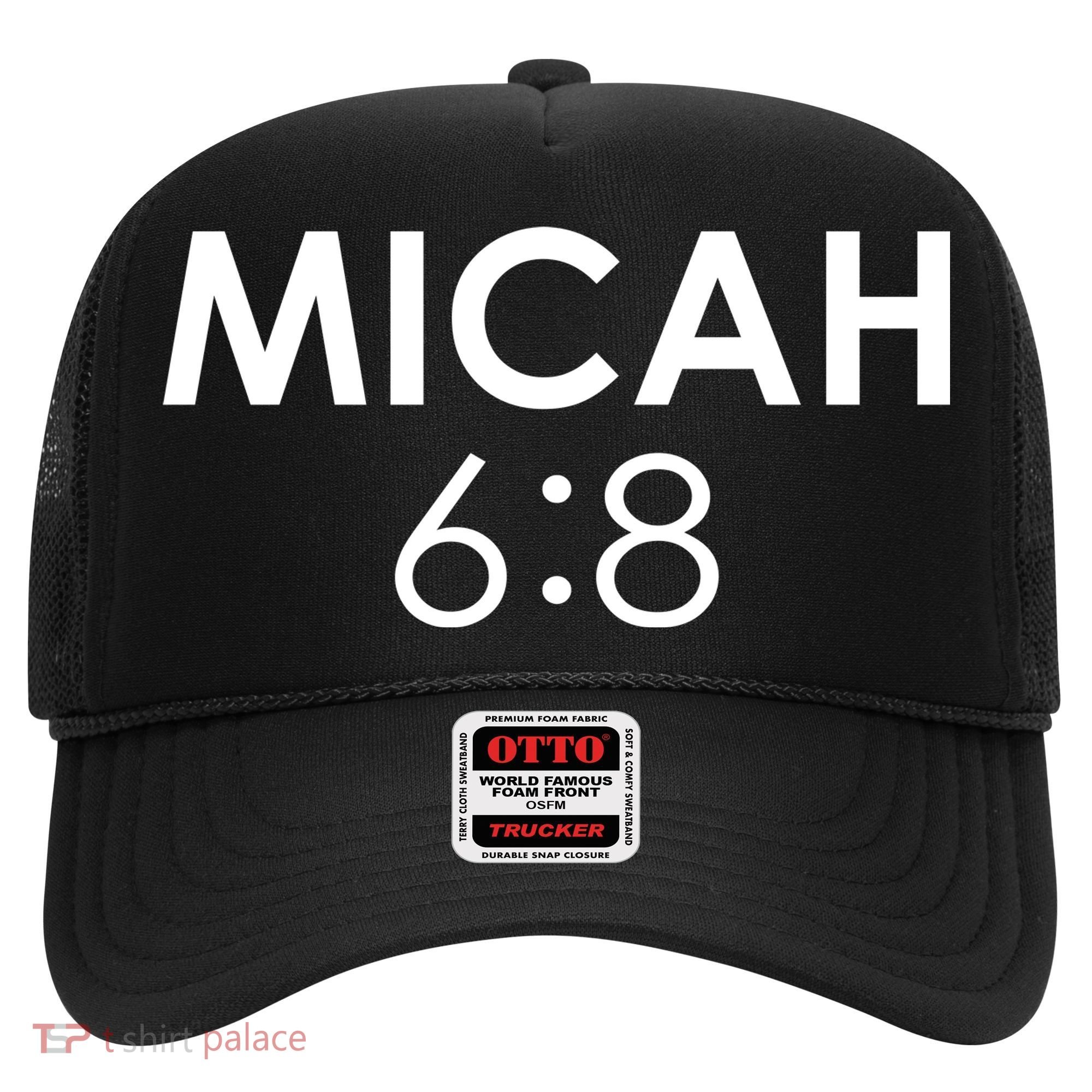 Micah 6:8 Bible Verse Christian Inspirational Catholic Hat