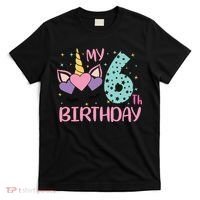 My 6th Birthday Unicorn Gift For Birthday Girl T-Shirt thumb 0