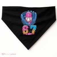 Meme 67 Gen Alpha Slang Ice Cream Drip Baseball Glove USA-Made Doggie Bandana thumb 0