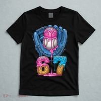 Meme 67 Gen Alpha Slang Ice Cream Drip Baseball Glove T-Shirt thumb 5