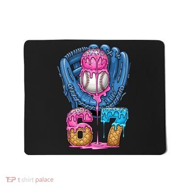 Meme 67 Gen Alpha Slang Ice Cream Drip Baseball Glove Mousepad