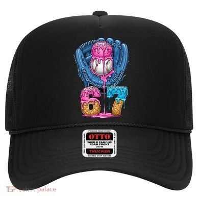 Meme 67 Gen Alpha Slang Ice Cream Drip Baseball Glove Hat