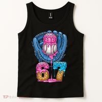 Meme 67 Gen Alpha Slang Ice Cream Drip Baseball Glove Tank Top thumb 2