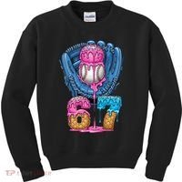 Meme 67 Gen Alpha Slang Ice Cream Drip Baseball Glove Kids Sweatshirt thumb 0