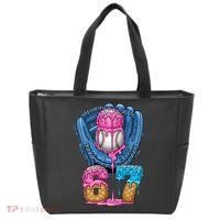 Meme 67 Gen Alpha Slang Ice Cream Drip Baseball Glove Tote Bag thumb 0