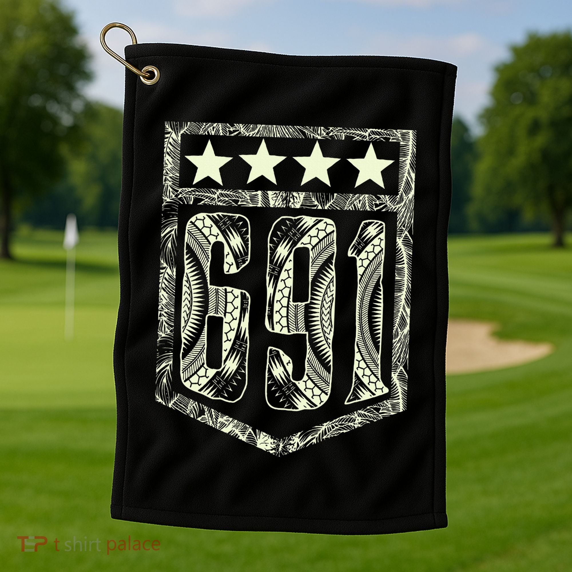 Micronesia 691 Golf Towel